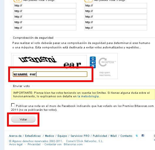 Bitácoras Bitácoras