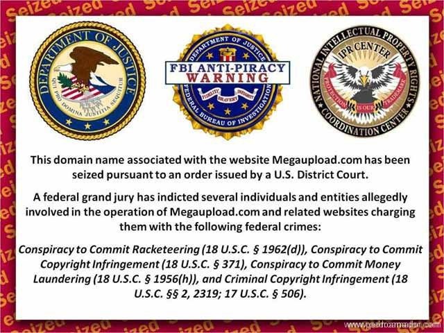 megaupload cierra