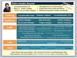 CV moderno primera version curriculum moderno primera version pulse para ver en grande