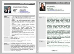 Ejemplo Curriculum clasico cv ejemplo curriculum clasico pulse para ver en grande