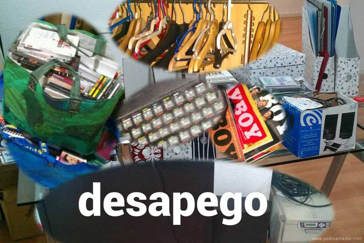 El mejor ejercicio de la vida: «Desapego total de lo material»