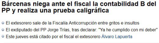 Bárcenas niega Bárcenas niega