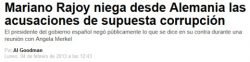 mariano rajoy niega mariano rajoy niega