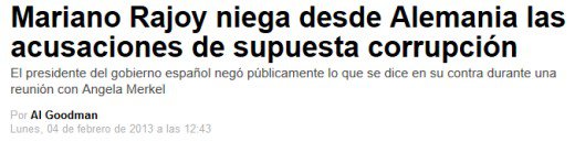 El poder de la negación mariano rajoy niega - El poder de la negación