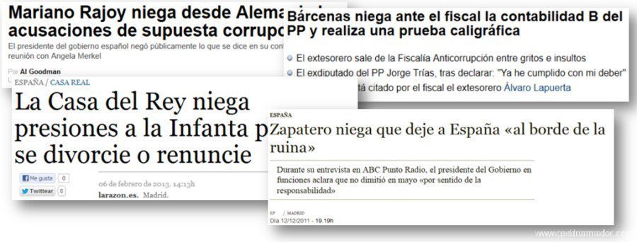 El poder de la negación
