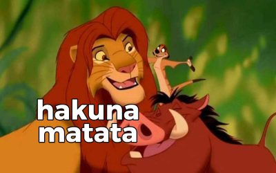 Momento Hakuna Matata
