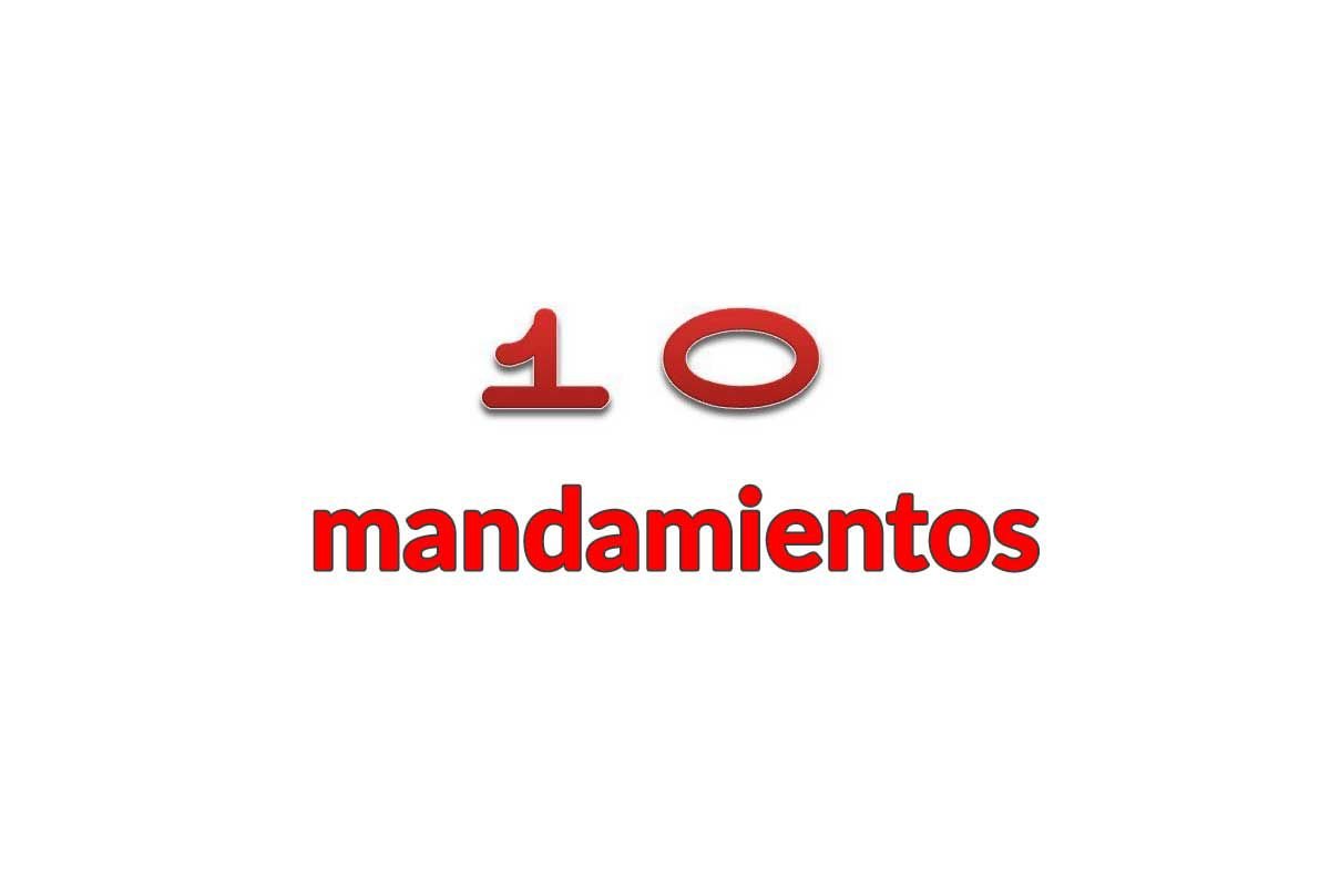 Los diez mandamientos