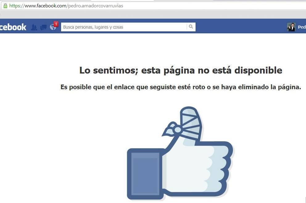 Cuidar tu imagen en redes sociales o cómo Facebook es un ignorante no esta disponible - Cuidar tu imagen en redes sociales o cómo Facebook es un ignorante
