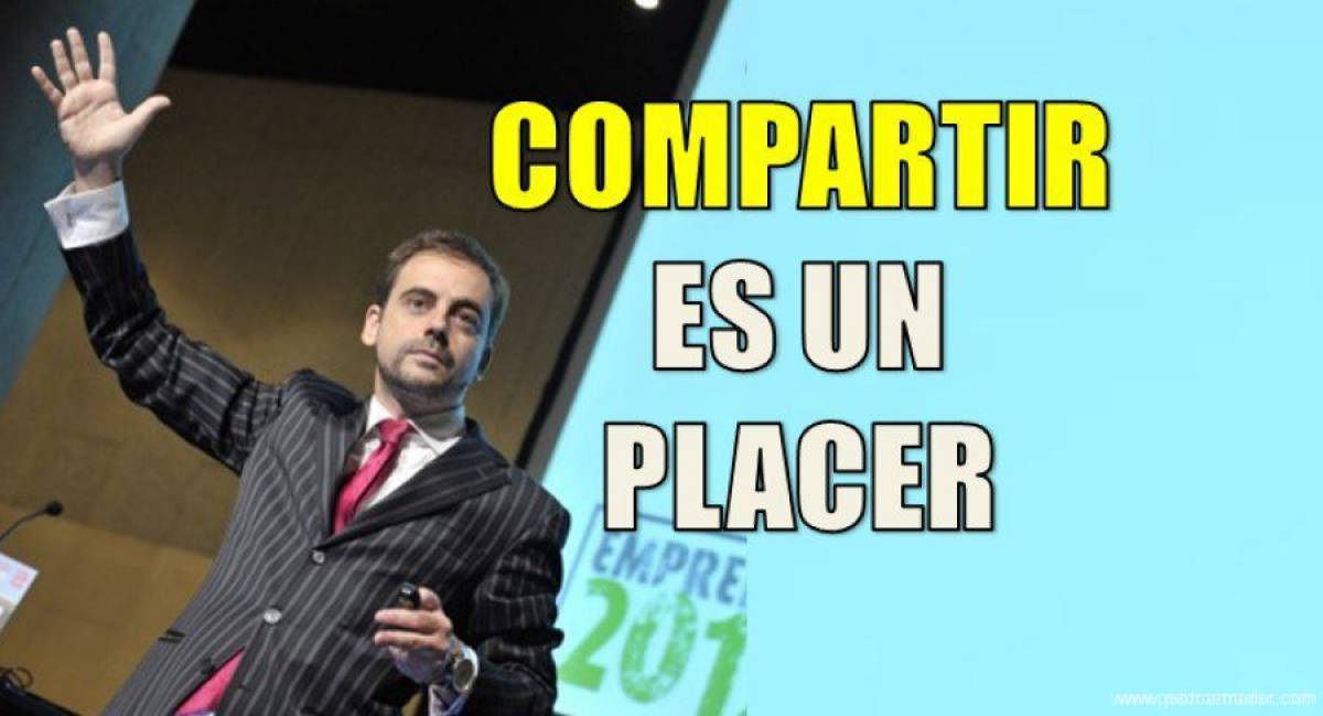 Compartir es un placer