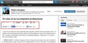 Linkedin mejor artículo