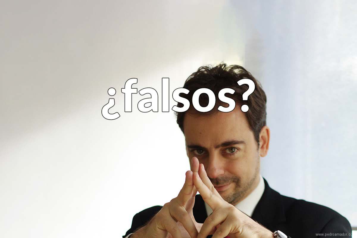 Los falsos se borran