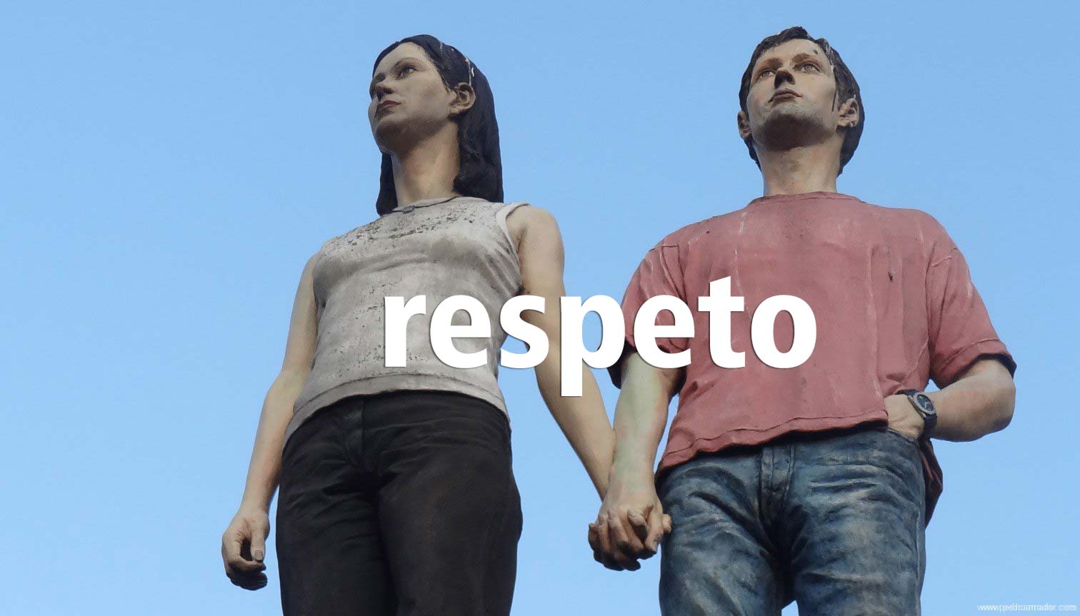 El 𝗿𝗲𝘀𝗽𝗲𝘁𝗼 es la distancia más corta entre dos personas