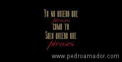 pensar como yo pensar como yo