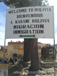 BOLIVIA Frontera KASANI