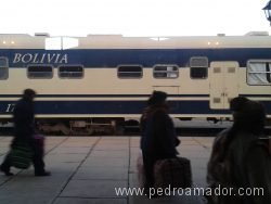 BOLIVIA Tren a Oruro