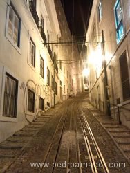 LISBOA Rieles de tranvía