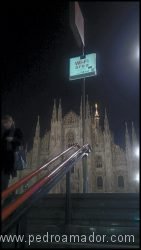 MILAN Salida del metro
