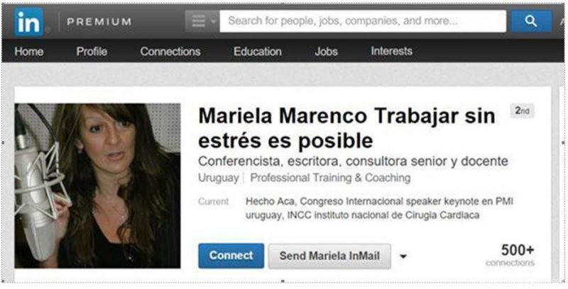 Licenciada Mariela Marenco Uruguay Trucha en Linkedin