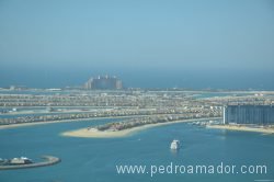 View from Marriot Dubai Marina - The Palm