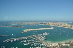 View from Marriot Dubai Marina ¿merece la pena vivir en Dubai?