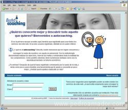 Web Autocoaching 2007 - la mejor web para iniciarse en el coaching