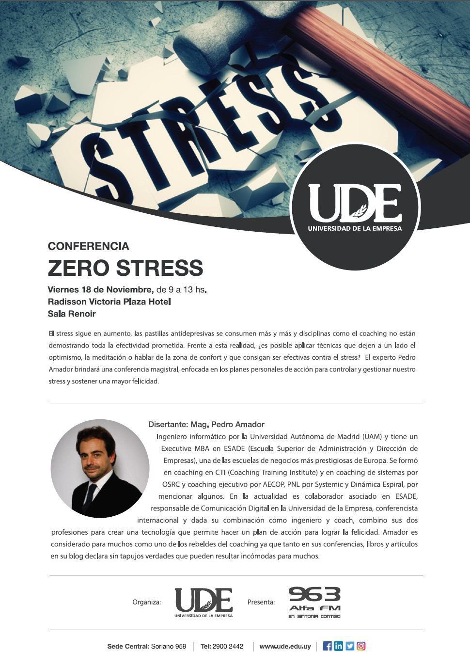 conferencia zero stress