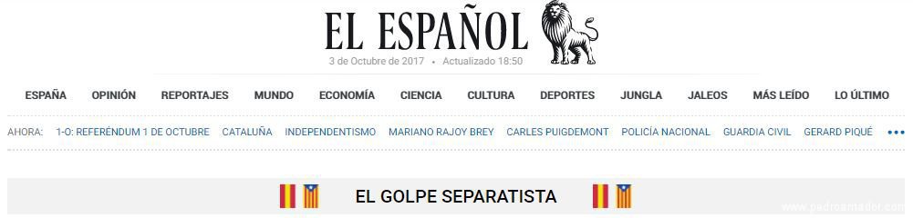El Español Golpe Separatista