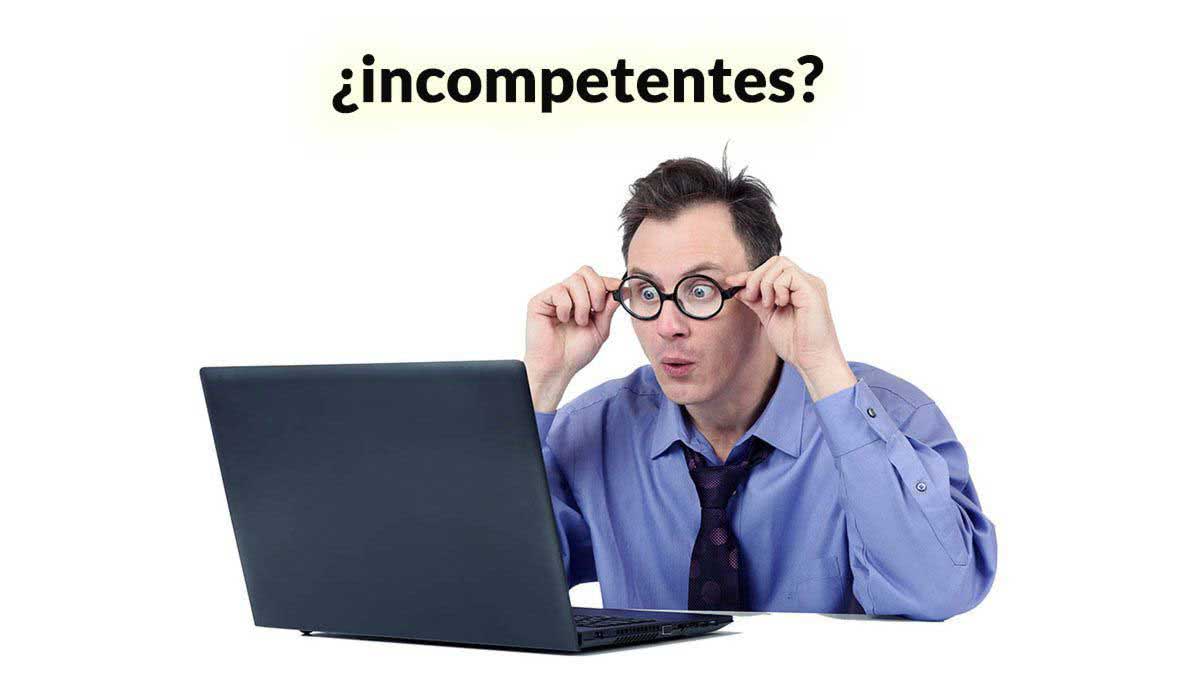 Las 10 reglas que utiliza un INCOMPETENTE profesional