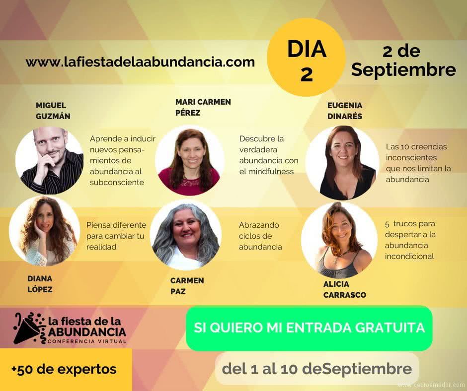 Fiesta de la Abundancia - Miguel Guzman - Mari Carmen Perez - Eugenia Dinares - Diana Lopez - Carmen Paz - Alicia