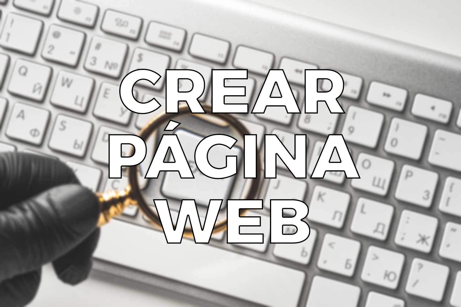 Cómo crear una página web en google