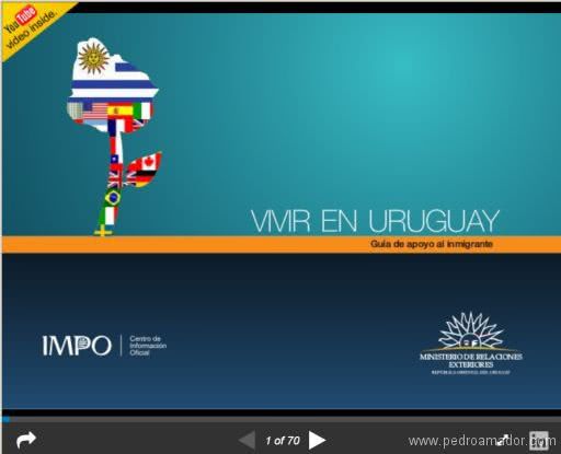 Guia de apoyo al inmigrante del Ministerio de Relaciones Exteriores de Uruguay