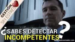 Lista de competencias profesionales - Incompetentes