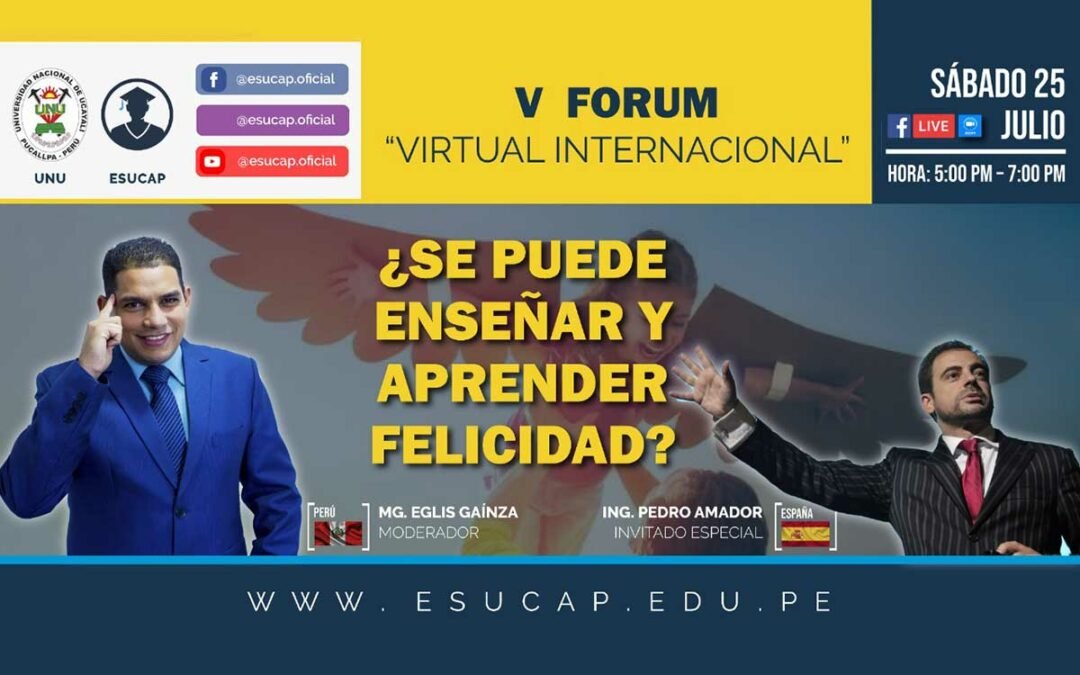 V Fórum Virtual Internacional – Conferencia en Perú
