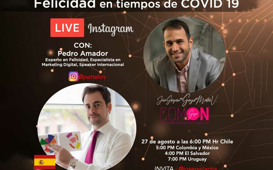 Live con Goyo el próximo jueves