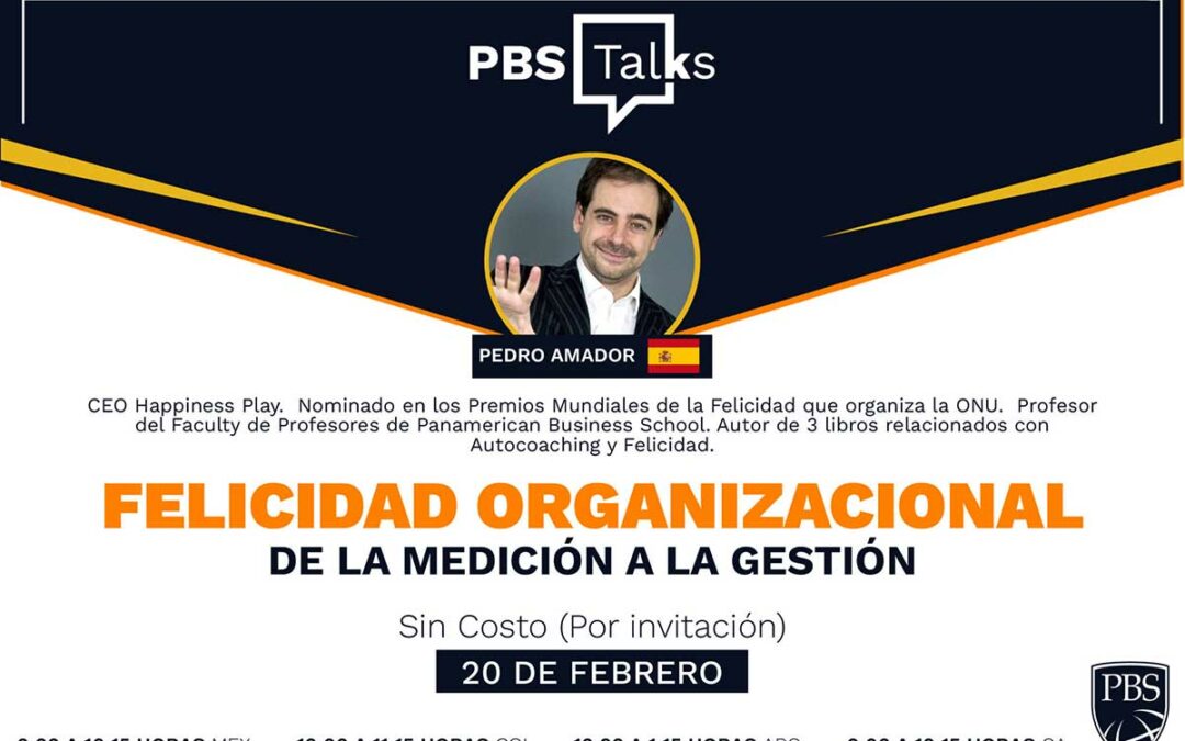 Charla de Cómo Gestionar la Felicidad